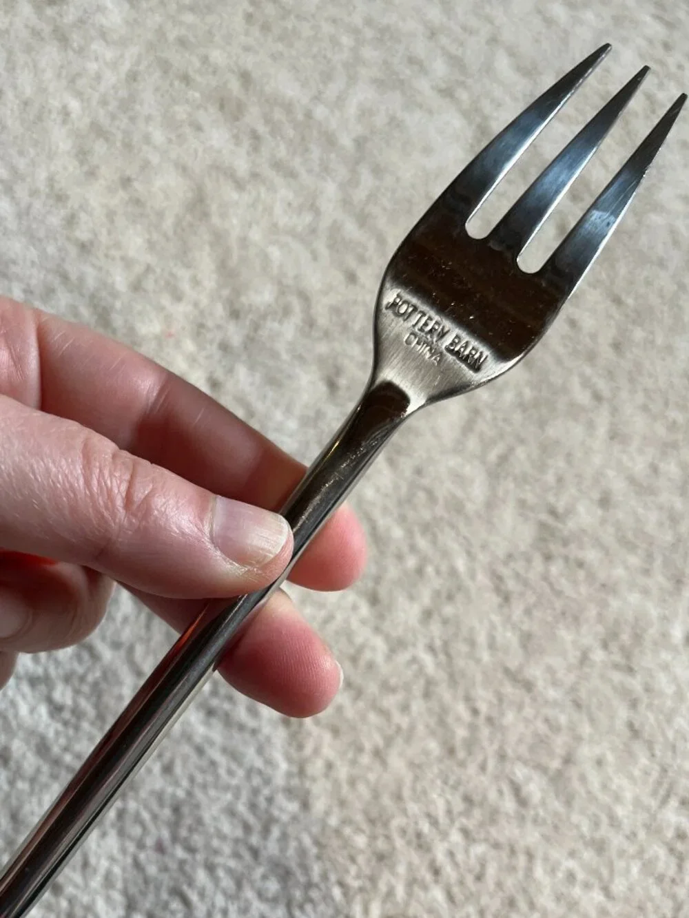 Pottery Barn Fiddlehead Fork (Treble Clef - PBN17 Pattern)